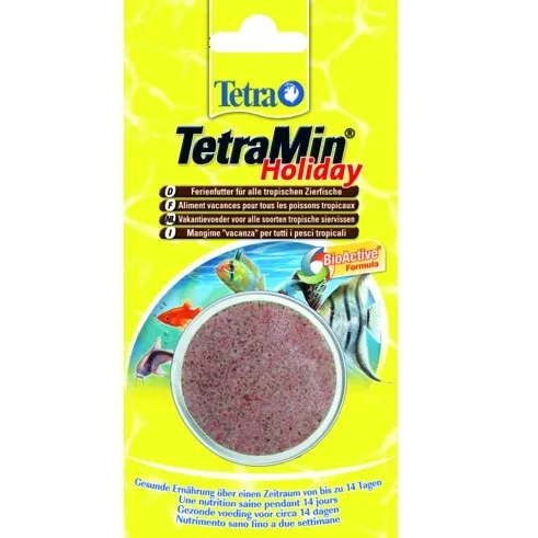 Tetra TetraMin Holiday Храна за тропически рибки за 14 дневен период -30 гр.