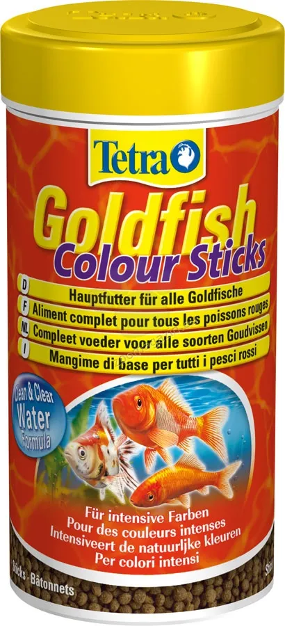 Tetra Goldfish Colour Sticks - пръчици за златни рибки 250мл