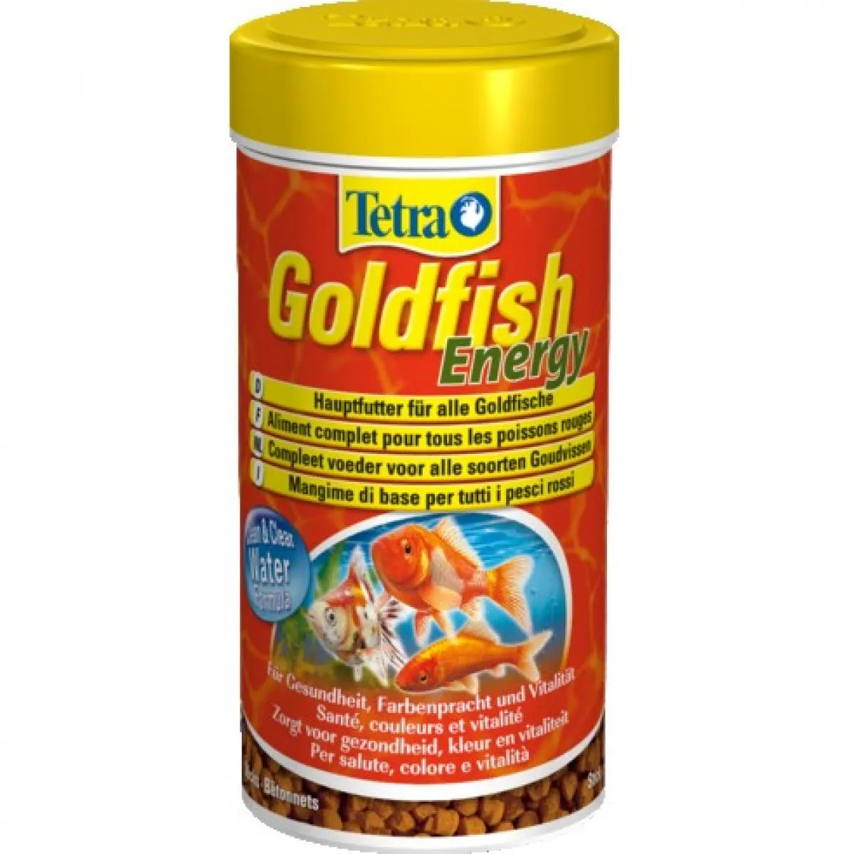 Tetra Goldfish Energy - храна за златни рибки за повече жизненост 250мл