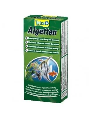 Tetra Algetten - медикамент против алги ,зеленясване на водата в аквариума - 12 бр. таблетки