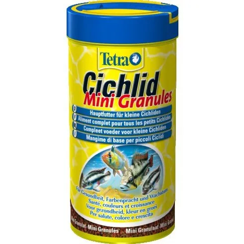 Tetra Cichlid Mini Granules - гранули за цихлиди 250мл.