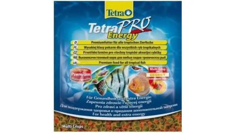 Tetra Pro Sachet Tet Energy - Храна за всички видове декоративни рибки - 12гр