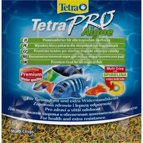 TetraPro Sachet  Algae - храна за рибки с алги 12гр