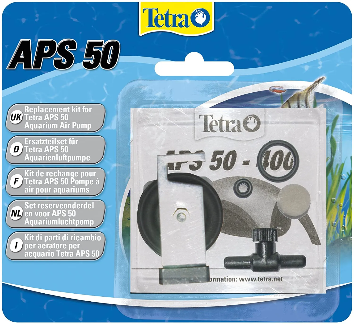 Tetra Replacement Kit ForAPS50 - комплект резервни части за въздушна помпа APS 50