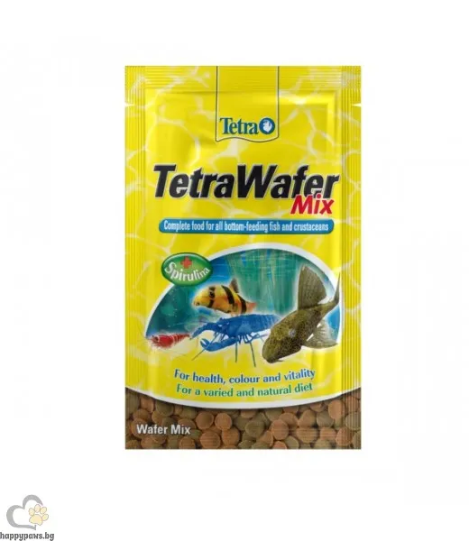 Tetra - TetraWafer Mix - специализирана храна за дънни рибки 15 гр.