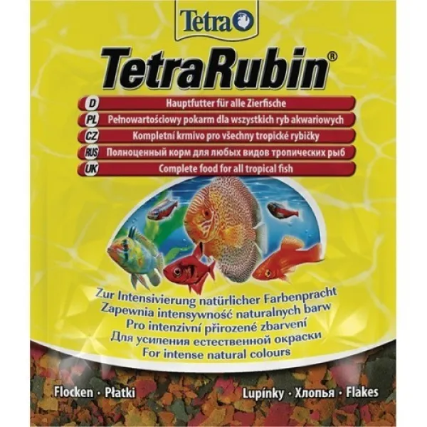 Tetra -TetraRubin -люспа -хапки с естествени оцветители 12гр.