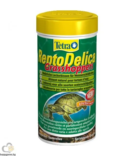 Tetra Repto Delica Grasshoppers - храна за водни костенурки със скакалци 250мл