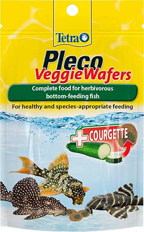 Tetra Pleco Veggie WAFER - Храна за тревопасни рибки 15гр.