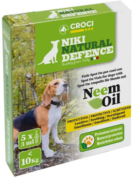 Croci SPOT-ON  kg DOG - флакон за кучета против насекоми , приятен аромат - за кучета до 10 кг 5X3 мл