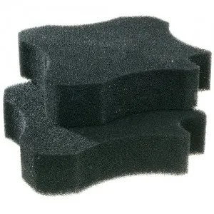 Ferplast - BluClear 1500 Active Carbon Sponges - Гъби с активен въглен за външен филтър Bluextreme 1500, 2 броя 2