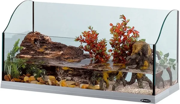 Ferplast - Jamaica 80 - Стъклен терариум за костенурки, 81,5 x 36 x 41 см. 1