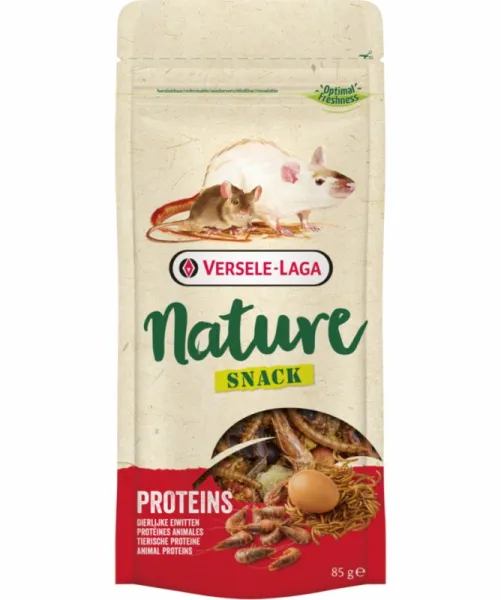 Versele Laga Snack Proteins - вкусно лакомство с животински протеини за порчета, мишки, хамстери, 85 гр. 1