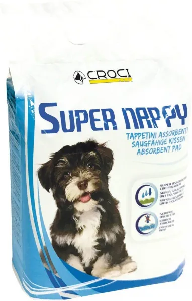 Croci Super Nappy- памперси за постилане, 60 x 40 см 10 бр.