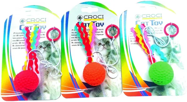 Croci Flying- играчка , топка за котки - 4 см