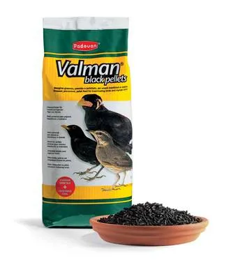PADOVAN black pellets - Храна за насекомоядни птици 1кг.
