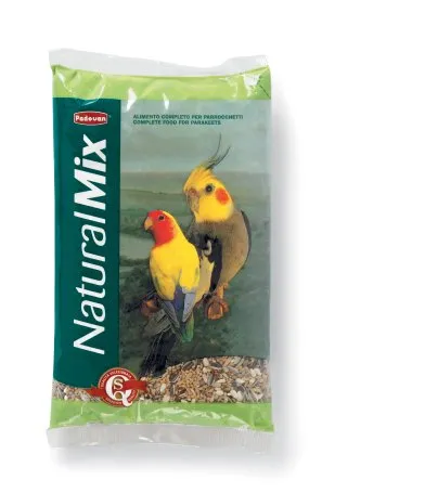 Padovan Naturalmix Parakeets Пълноценна храна за средни папагали 850 гр.