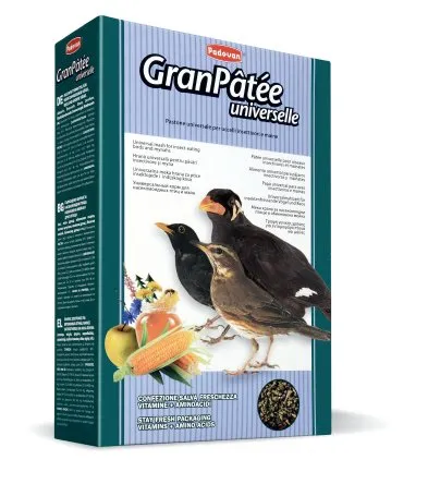 Padovan GranPatee - universelle - Пълноценна храна с витамини насекомоядни птици 1 кг