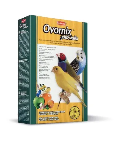 Padovan Ovomix Yellow Gold Хранителна добавка за зърноядни птици 300 гр.