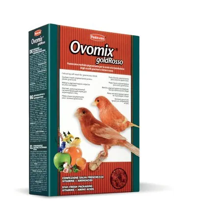 Padovan Ovomix Gold Red Хранителна добавка за зърноядни птици 1 кг.