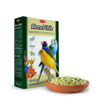 Padovan BLANC PATEE - Мека хранителна добавка за зърноядни птици - 300 гр