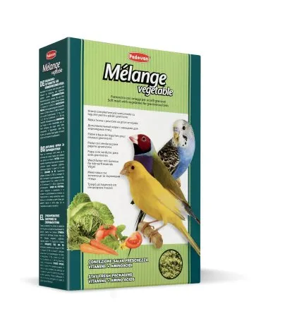 Padovan Vegetable Mélange -Хранителна добавка за зърноядни птици със зеленчуци 300 гр.