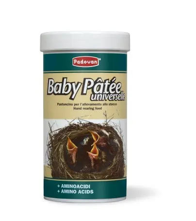 Padovan BABY PATEE - пълноценна храна за новородени зърноядни птици - 100 гр