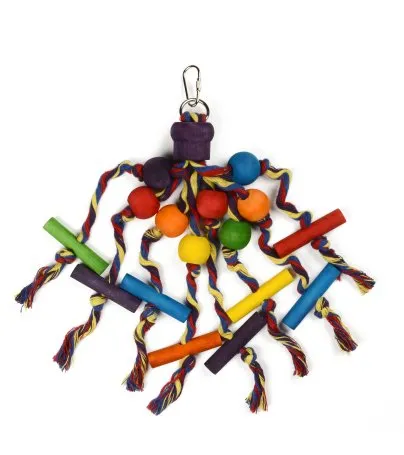 Padovan Bird Toys T6 - играчка за папагали 30 / 12 см.