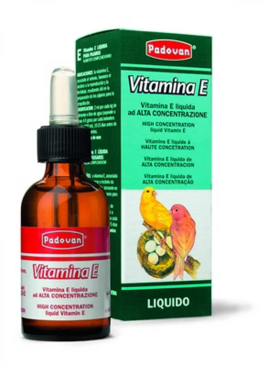 Padovan Vitamina E - витамин Е за декоративни птици течна 30 мл.