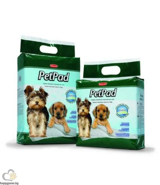 Padovan - PetPad - Абсорбиращи подложки  за кучета - 60х60 см. - 10 бр.