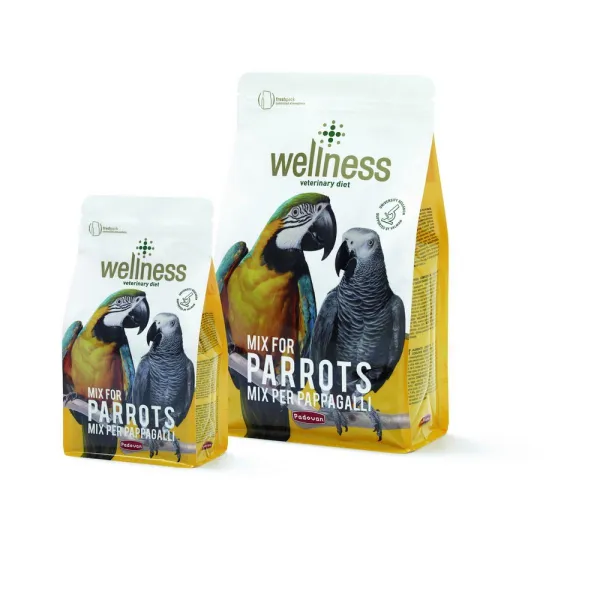 Padovan Wellness Премиум храна за големи папагали (жако, ара, амазонки) 750 гр