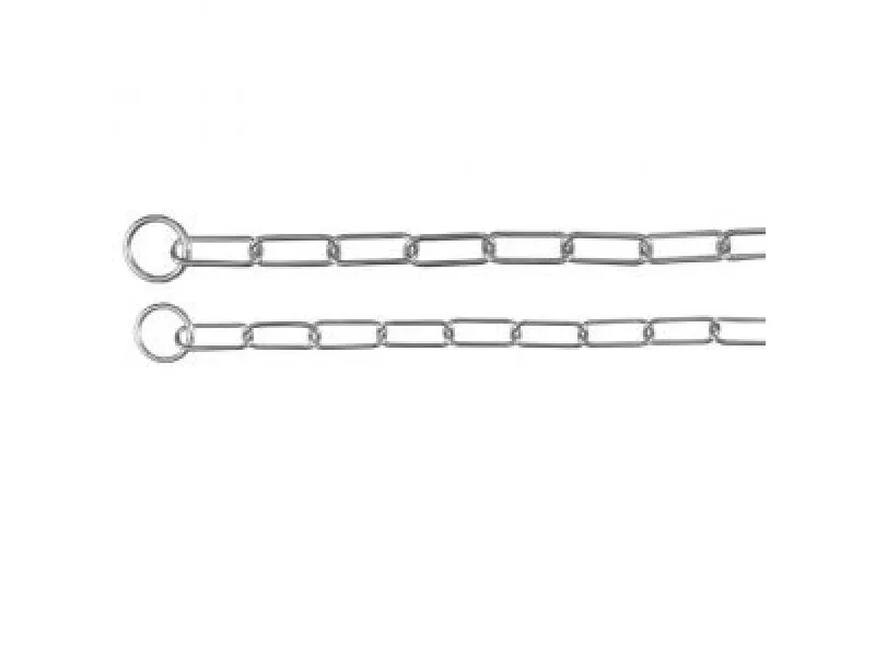 Trexie Dog Choke Chain Stainless Steel - Душач ,нашийник метален за кучета 68см/ 0,4 см