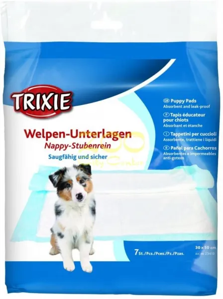 Trixie - Nappy Puppy Pad - памперси за постилане 40 / 60 см. 7 броя 1