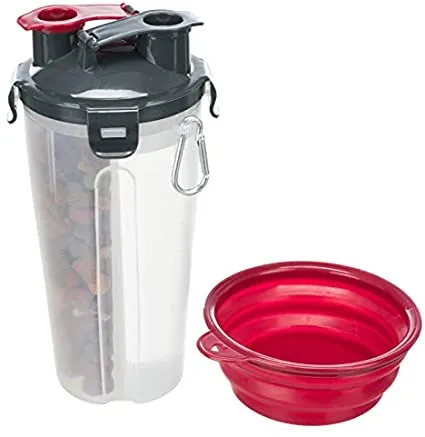 Trixie - Nomadic dog food and water containers - Съдове за вода и храна , за кучета - 2x350мл 1