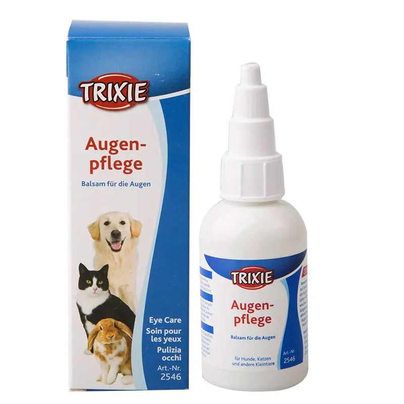Trixie Eye Drops - Капки за очи за котки,кучета и други домашни любимци 50 мл