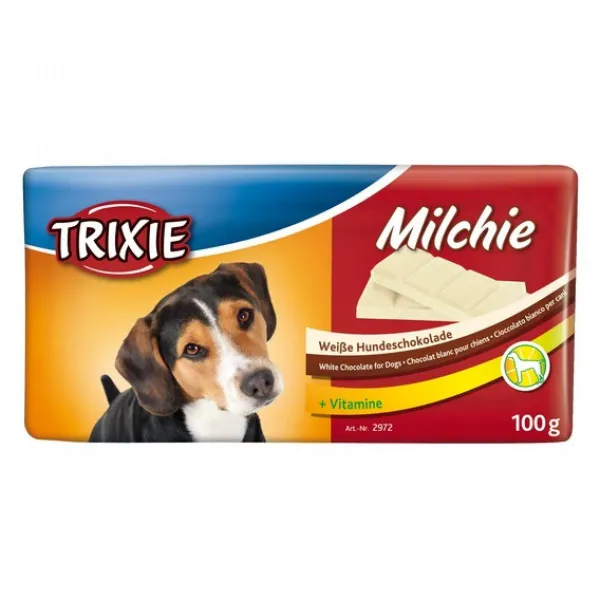 Trixie White Chocolate - Лакомство за кучета - бял шоколад за кучета, 3 броя х 100 гр.