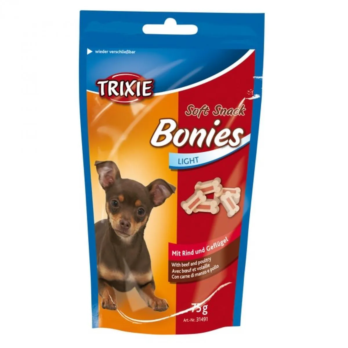 Trixie Soft Snack - лакомство, меки кокалчета подходящо за малки породи, 3 броя х 75 гр.