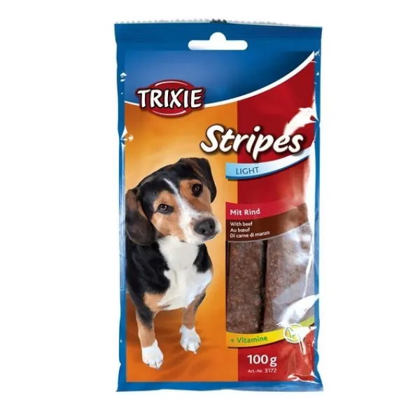 Trixie Strips - Лакомство за кучета под формата на ленти с говеждо месо 4 пакета х 10 бр.