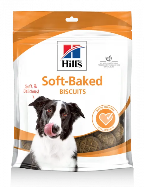 Hill's Soft Baked Biscuits – Здравословни, меки бисквитки, за кучета в напреднала възраст 0.220 кг. 1