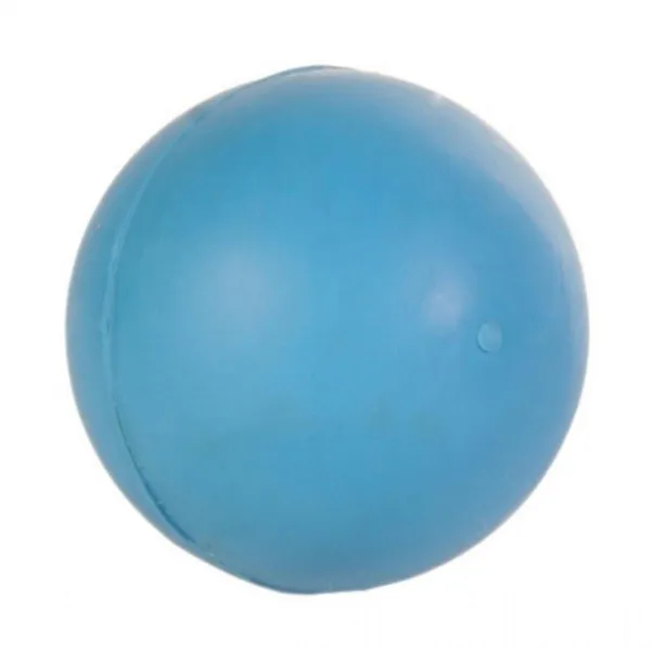 Trixie Ball - твърда гумена топка  синя, червена, жълта, оранжева  5 cm 1