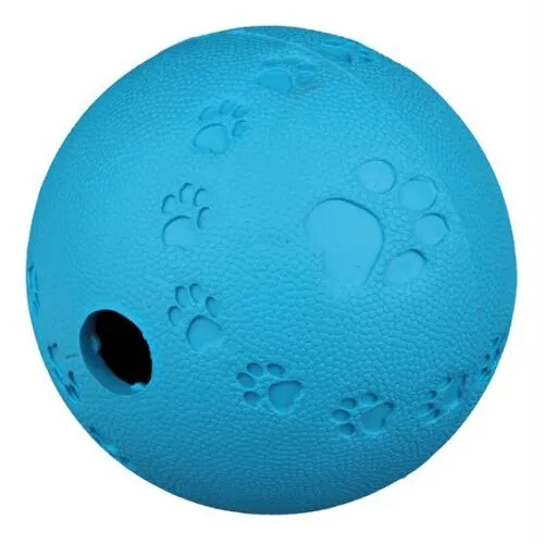 Trixie Dog Activity Snack Ball - Топка за лакомства за кучета в три цвята (червен,розов,син ) 7.5 см 1
