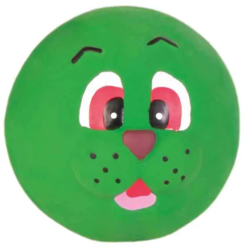 Trixie Faces Toy Balls - Играчки за кучета Топки - глави, различни цветове 6 см 3