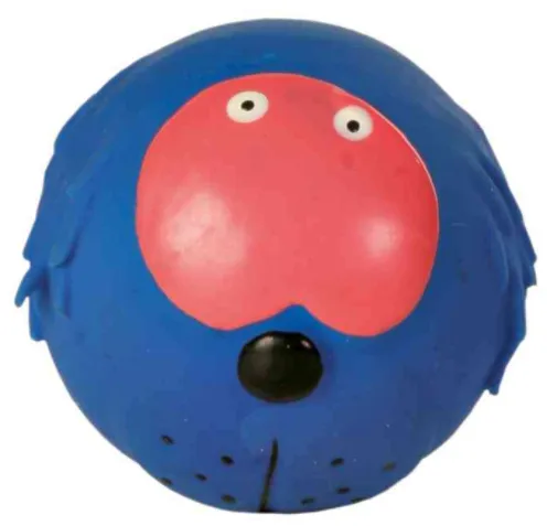 Trixie Faces Toy Balls - Играчки за кучета Топки - глави, различни цветове 6 см 6