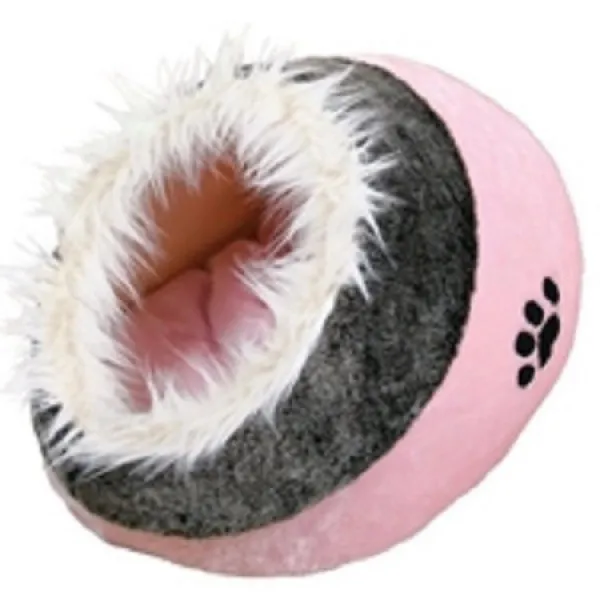 Trixie Minou - Меко легло под формата на хралупа за кучета и котки 41 / 42 / 26 см розово 1