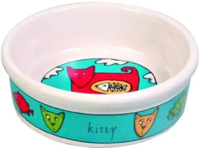 Trixie Cat bowl - Керамични купички за котки , три модела , 200 мл 2