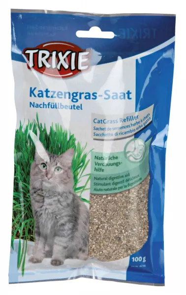 Trixie Cat Grass - Трева за котки в плик 100 гр.