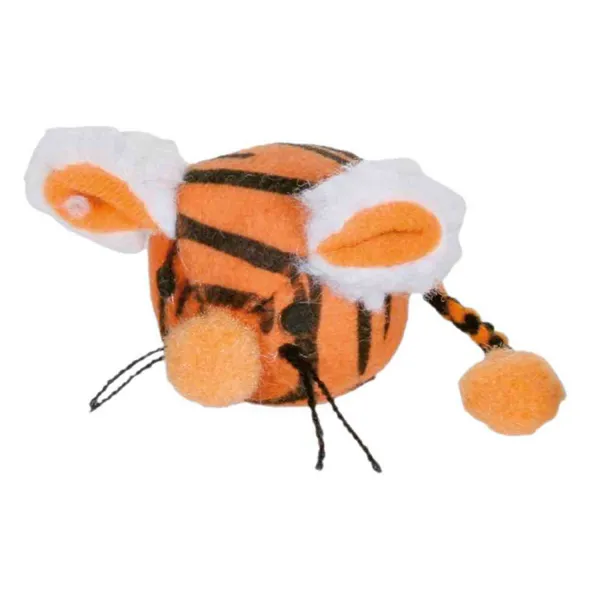 Trixie Mouse Balls - плюшена котешка играчка  - Различни цветове 4.5 см 1