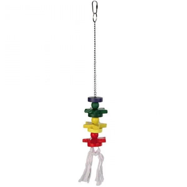 Trixie Wooden Toy - играчка за средни и големи папагали 30 см.