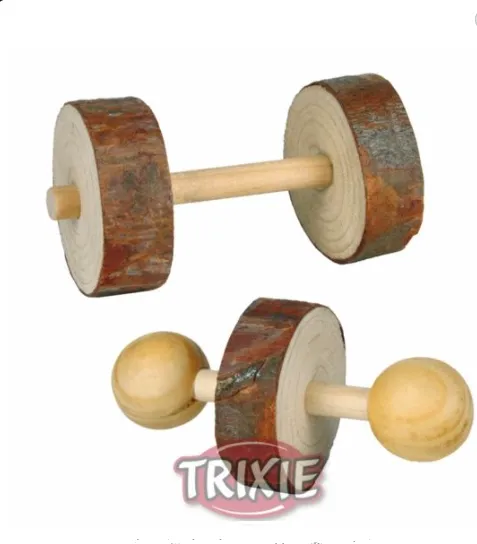 Trixie Dumbell Toy - Играчка за гризачи Комплект Гири