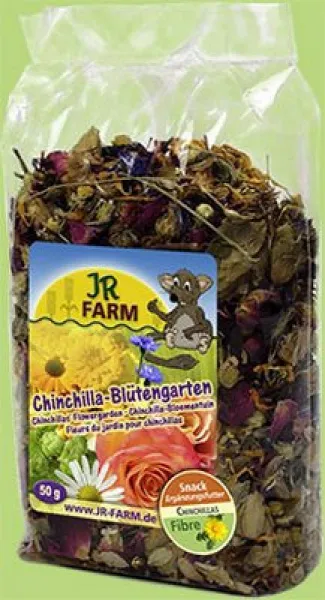 JR Farm - Специалитет, лакомство - Градински цветя за гризачи - 50 гр.