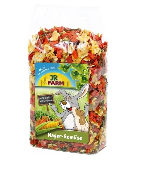 JR Farm - Специалитет, лакомство - зеленчуков микс за гризачи - 150 гр.